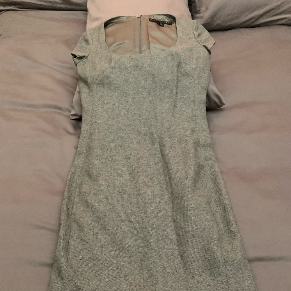 Grey wool Ralph Lauren Black Label Shift dress